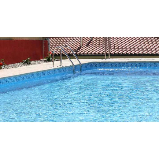 Kit de piscine en polystyrène enterrée LOMÉ 10*5 m